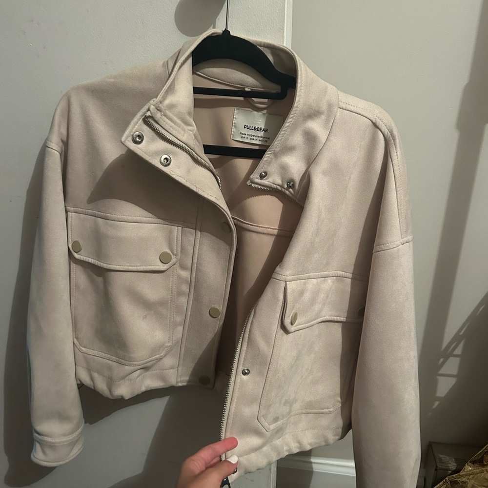 Cream jacket